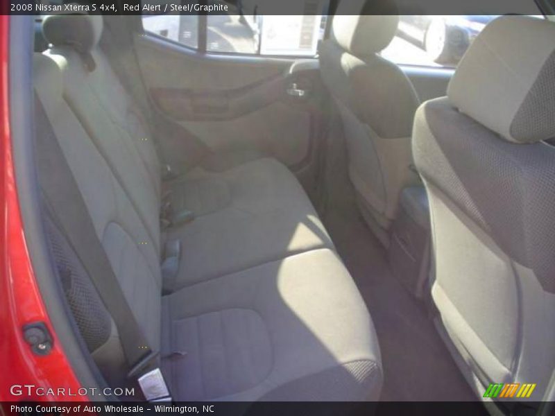 Red Alert / Steel/Graphite 2008 Nissan Xterra S 4x4