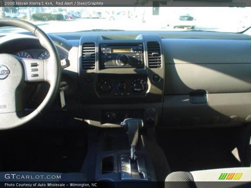 Red Alert / Steel/Graphite 2008 Nissan Xterra S 4x4