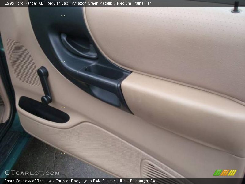 Amazon Green Metallic / Medium Prairie Tan 1999 Ford Ranger XLT Regular Cab