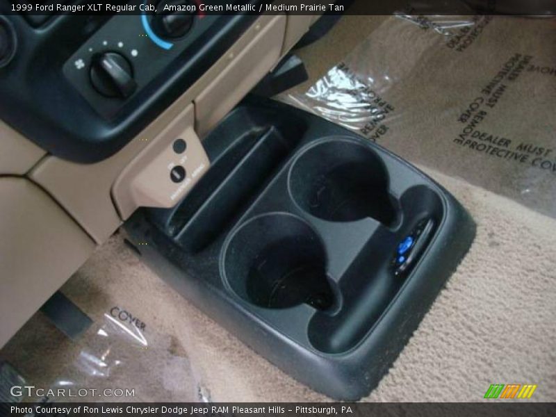 Amazon Green Metallic / Medium Prairie Tan 1999 Ford Ranger XLT Regular Cab