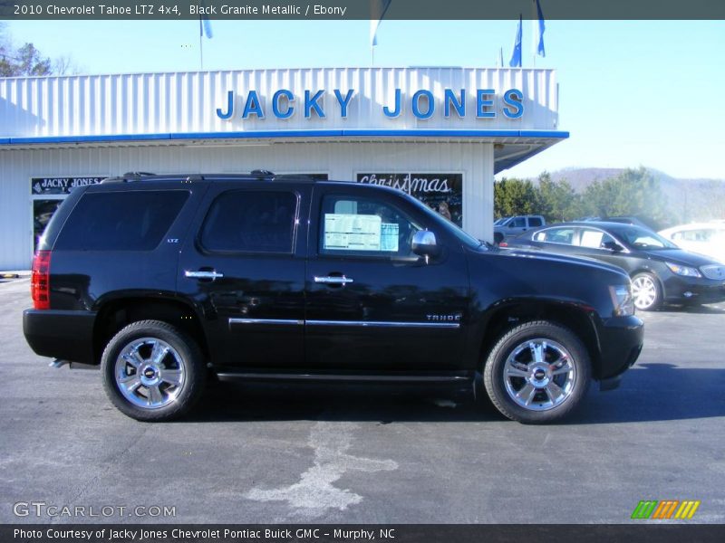 Black Granite Metallic / Ebony 2010 Chevrolet Tahoe LTZ 4x4