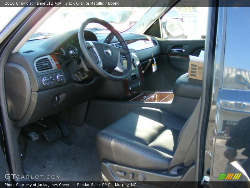 Black Granite Metallic / Ebony 2010 Chevrolet Tahoe LTZ 4x4