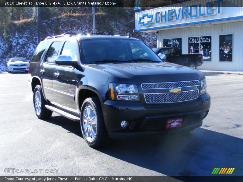 Black Granite Metallic / Ebony 2010 Chevrolet Tahoe LTZ 4x4