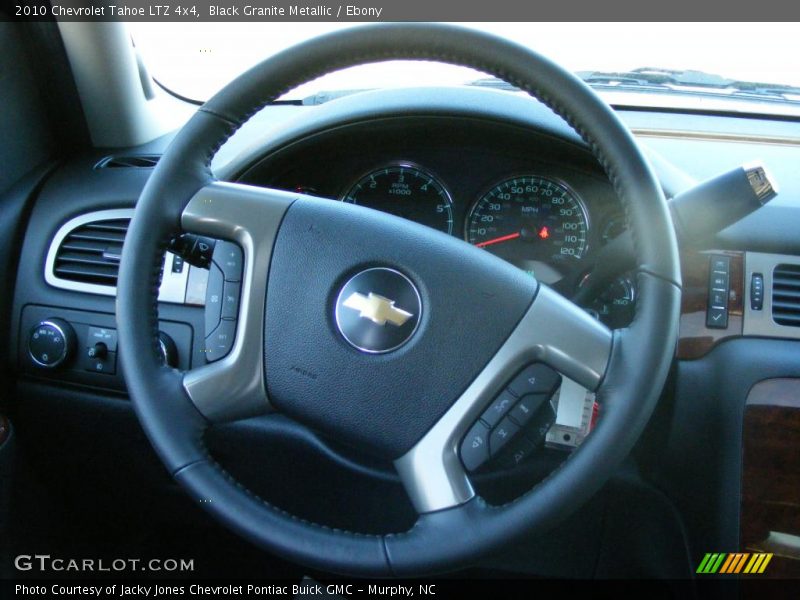 Black Granite Metallic / Ebony 2010 Chevrolet Tahoe LTZ 4x4