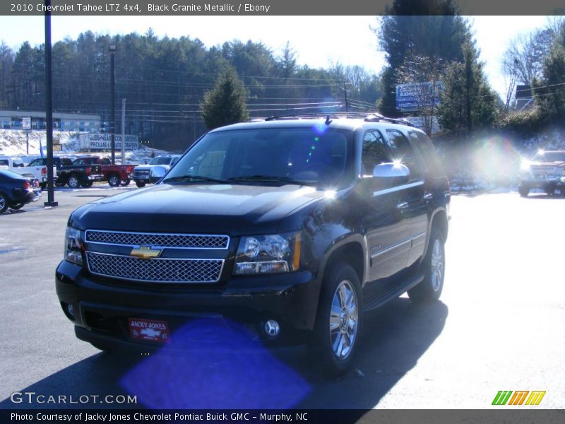 Black Granite Metallic / Ebony 2010 Chevrolet Tahoe LTZ 4x4