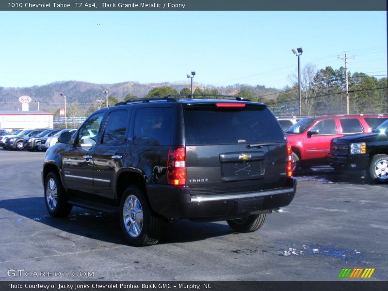 Black Granite Metallic / Ebony 2010 Chevrolet Tahoe LTZ 4x4