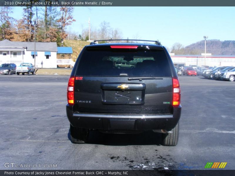 Black Granite Metallic / Ebony 2010 Chevrolet Tahoe LTZ 4x4