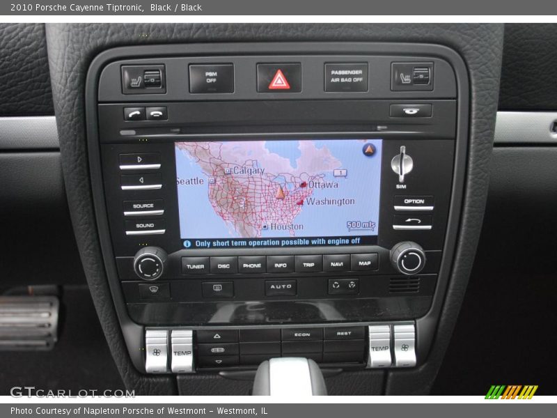 Black / Black 2010 Porsche Cayenne Tiptronic