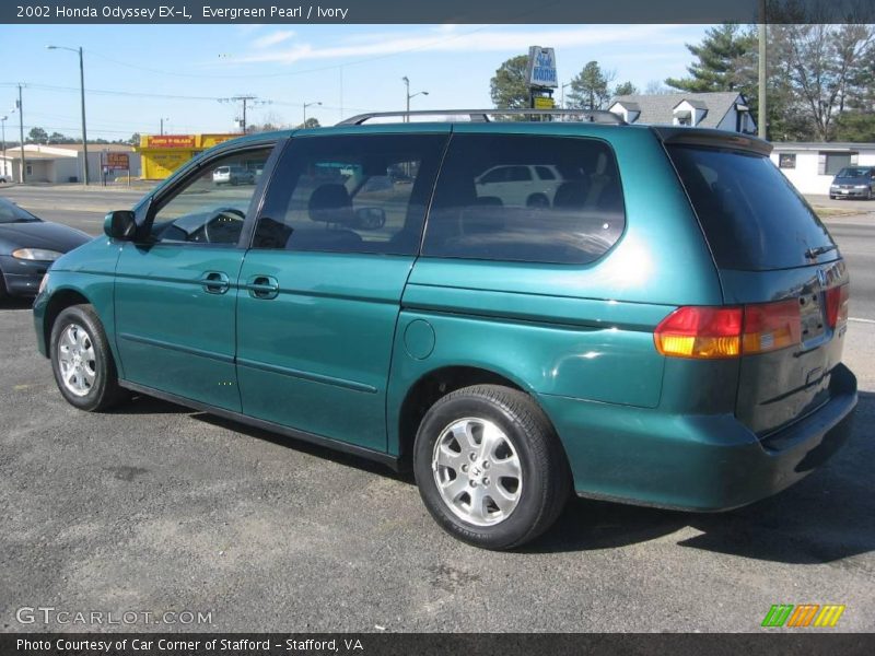Evergreen Pearl / Ivory 2002 Honda Odyssey EX-L