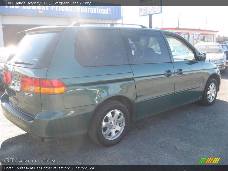 Evergreen Pearl / Ivory 2002 Honda Odyssey EX-L