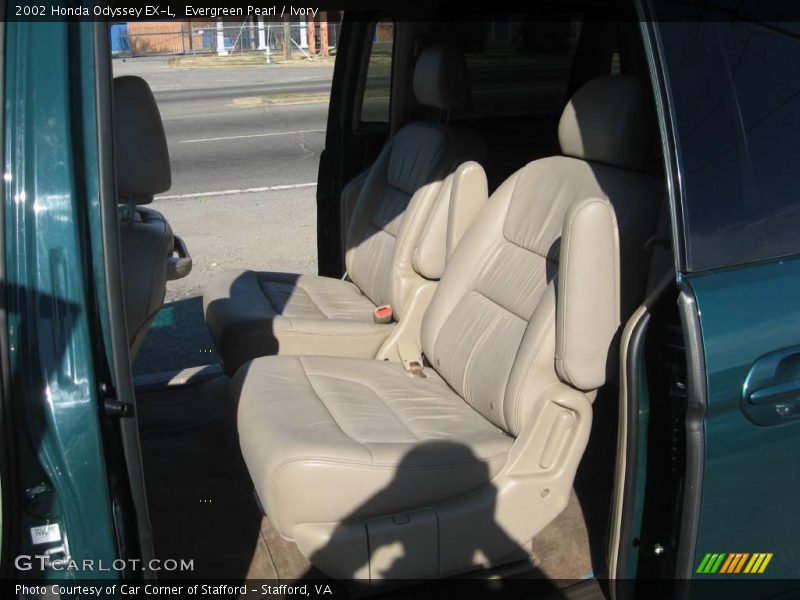 Evergreen Pearl / Ivory 2002 Honda Odyssey EX-L