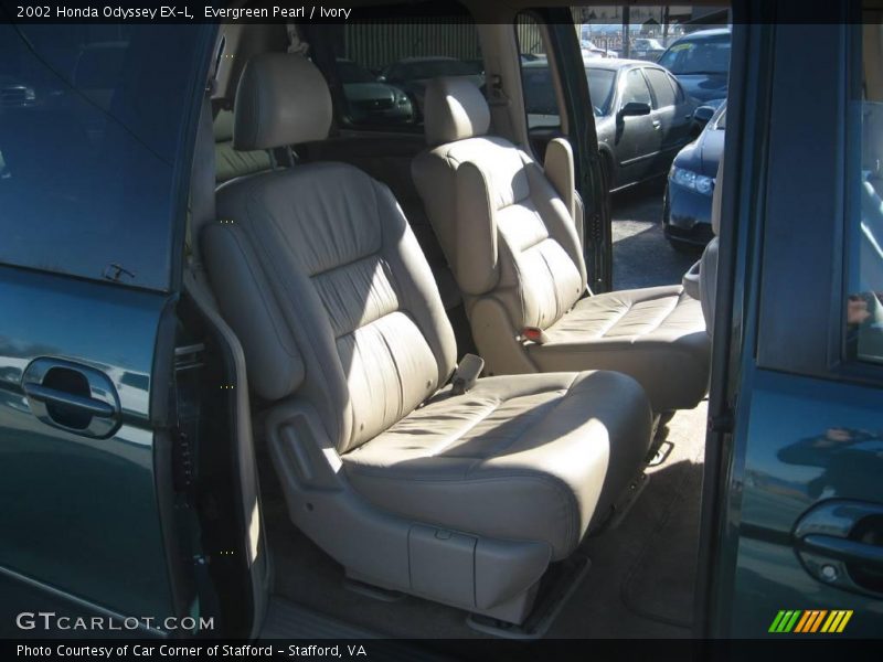 Evergreen Pearl / Ivory 2002 Honda Odyssey EX-L