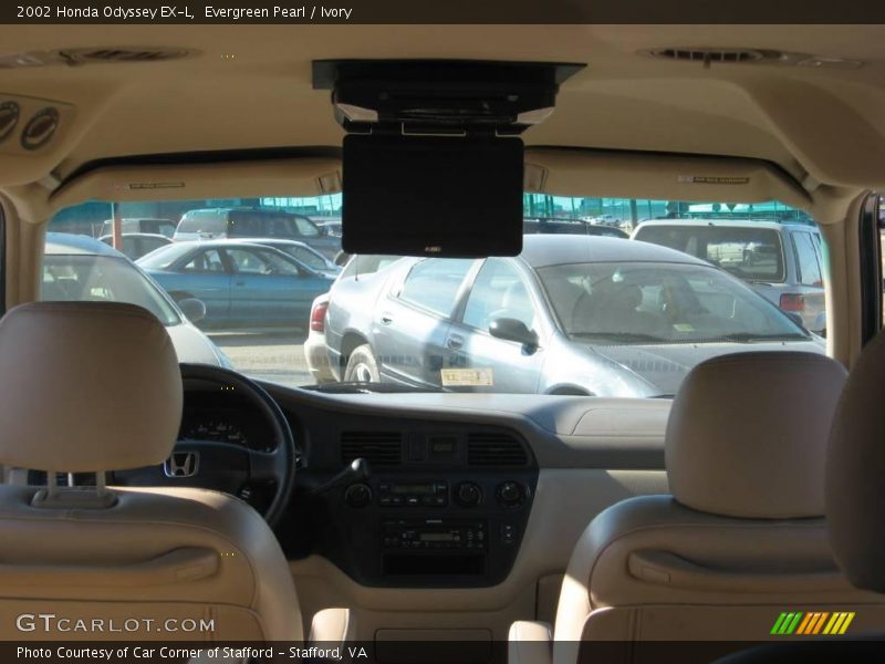 Evergreen Pearl / Ivory 2002 Honda Odyssey EX-L