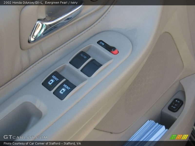 Evergreen Pearl / Ivory 2002 Honda Odyssey EX-L