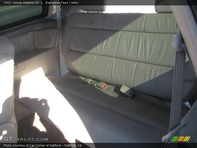 Evergreen Pearl / Ivory 2002 Honda Odyssey EX-L