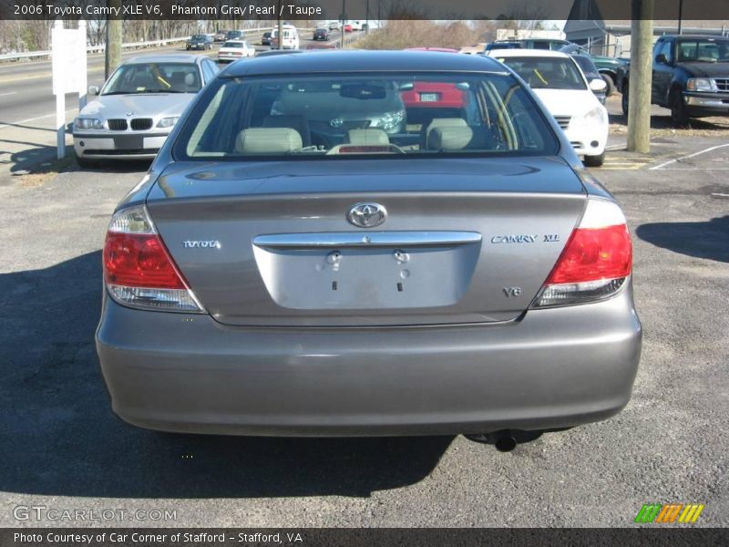 Phantom Gray Pearl / Taupe 2006 Toyota Camry XLE V6