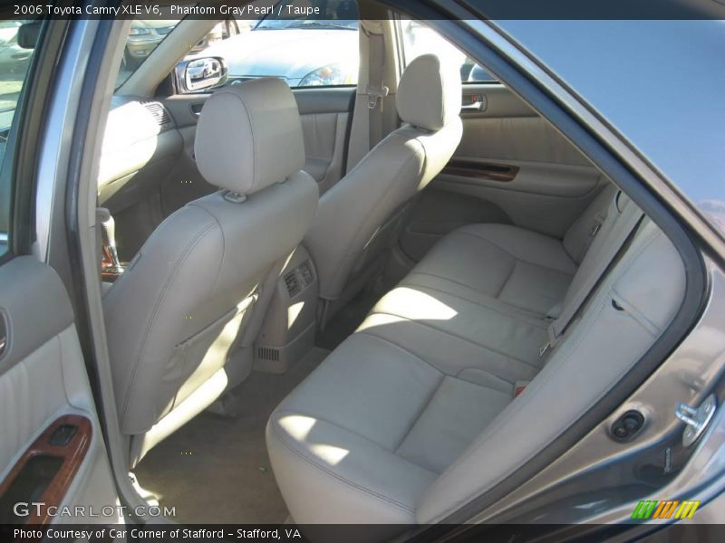 Phantom Gray Pearl / Taupe 2006 Toyota Camry XLE V6