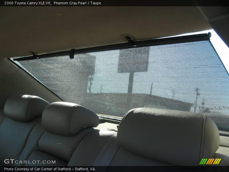 Phantom Gray Pearl / Taupe 2006 Toyota Camry XLE V6