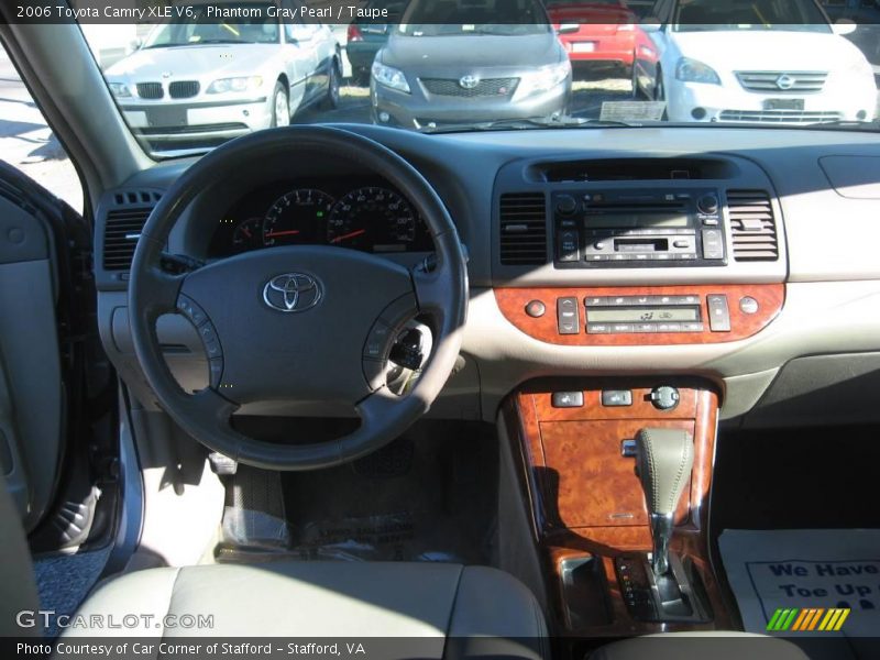 Phantom Gray Pearl / Taupe 2006 Toyota Camry XLE V6