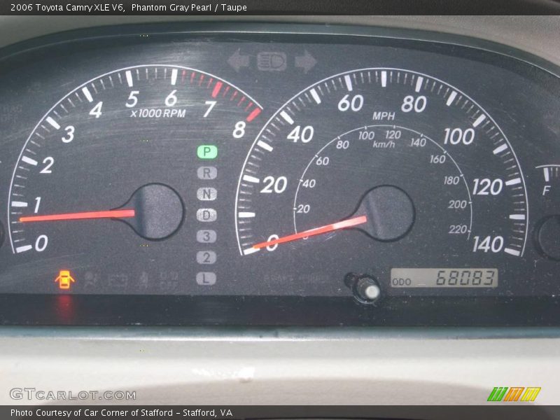 Phantom Gray Pearl / Taupe 2006 Toyota Camry XLE V6