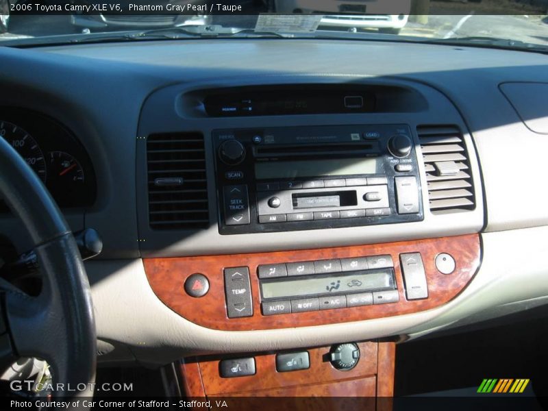 Phantom Gray Pearl / Taupe 2006 Toyota Camry XLE V6