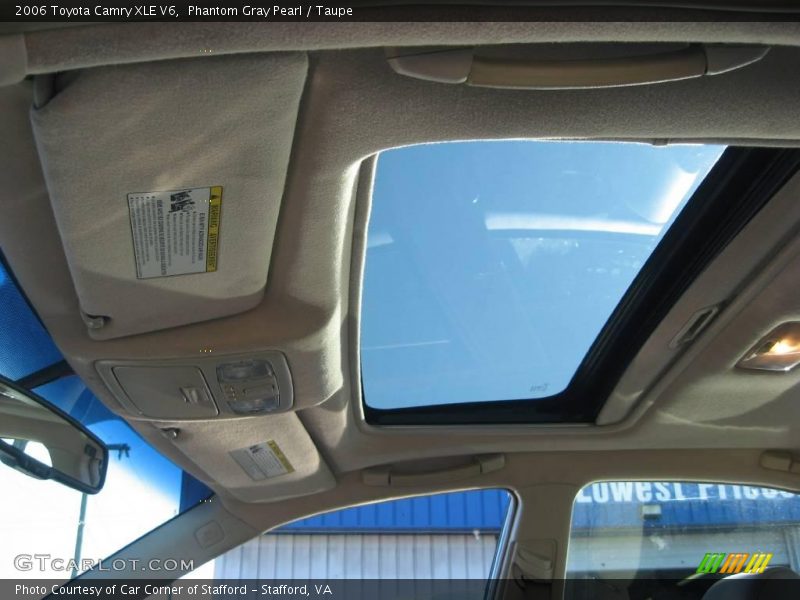 Phantom Gray Pearl / Taupe 2006 Toyota Camry XLE V6