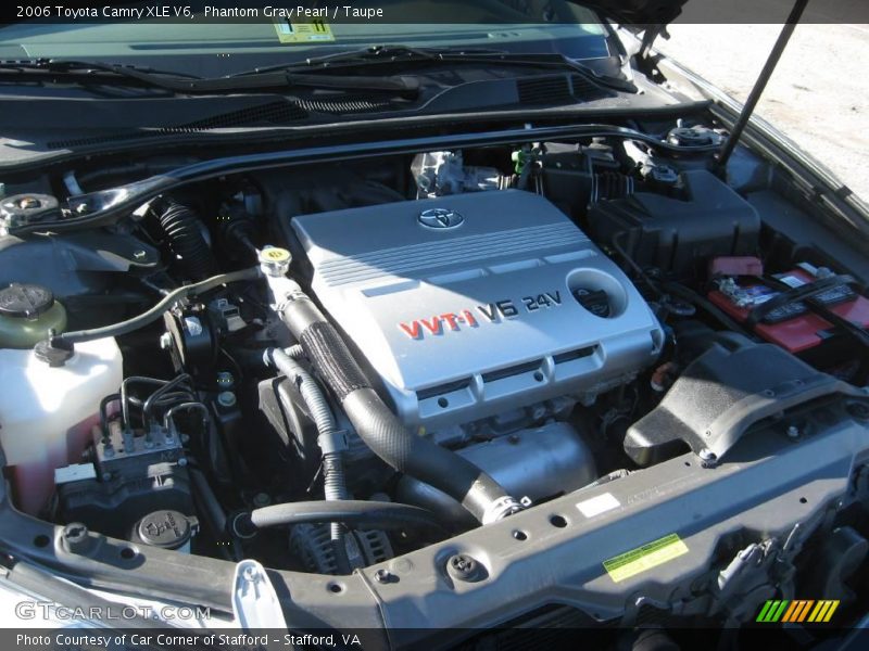 Phantom Gray Pearl / Taupe 2006 Toyota Camry XLE V6