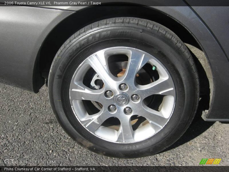 Phantom Gray Pearl / Taupe 2006 Toyota Camry XLE V6