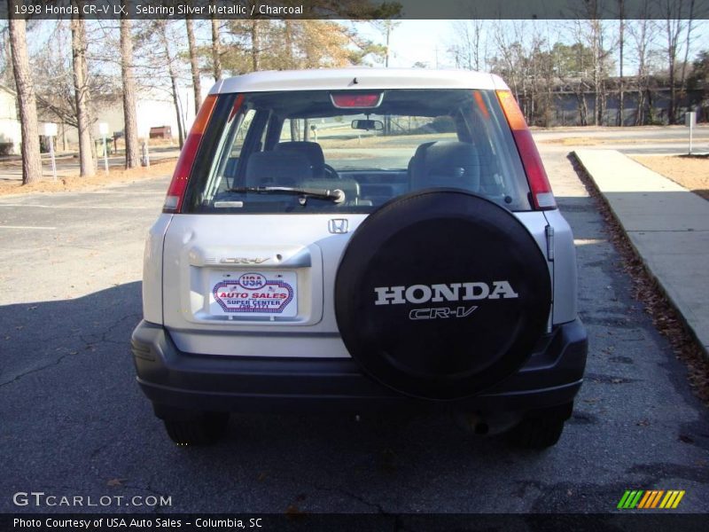 Sebring Silver Metallic / Charcoal 1998 Honda CR-V LX