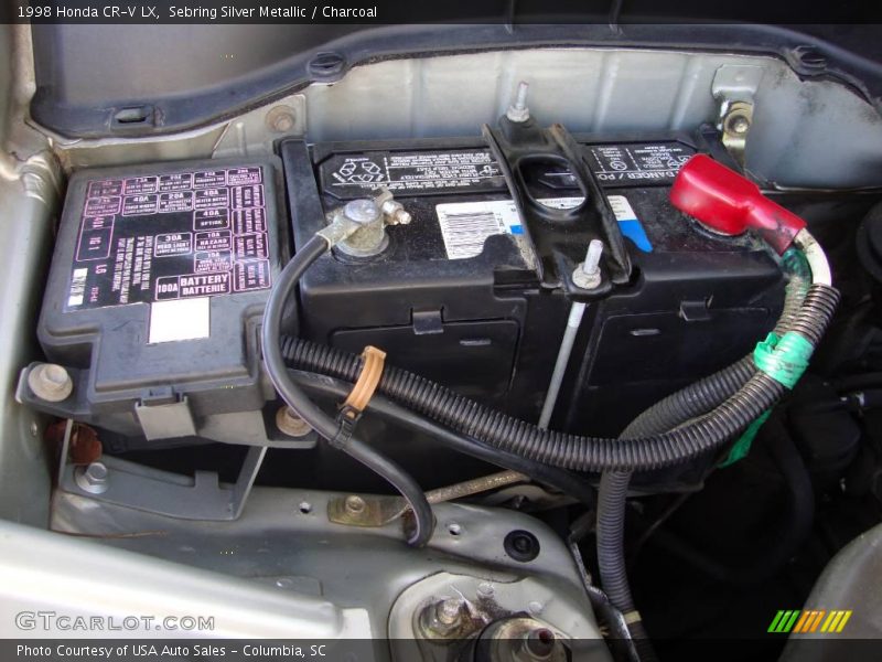Sebring Silver Metallic / Charcoal 1998 Honda CR-V LX