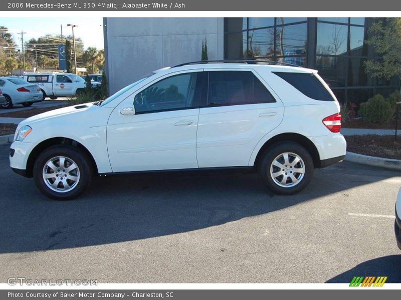 Alabaster White / Ash 2006 Mercedes-Benz ML 350 4Matic
