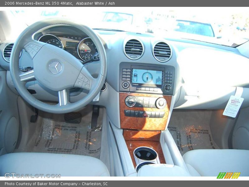 Alabaster White / Ash 2006 Mercedes-Benz ML 350 4Matic