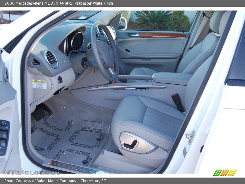 Alabaster White / Ash 2006 Mercedes-Benz ML 350 4Matic