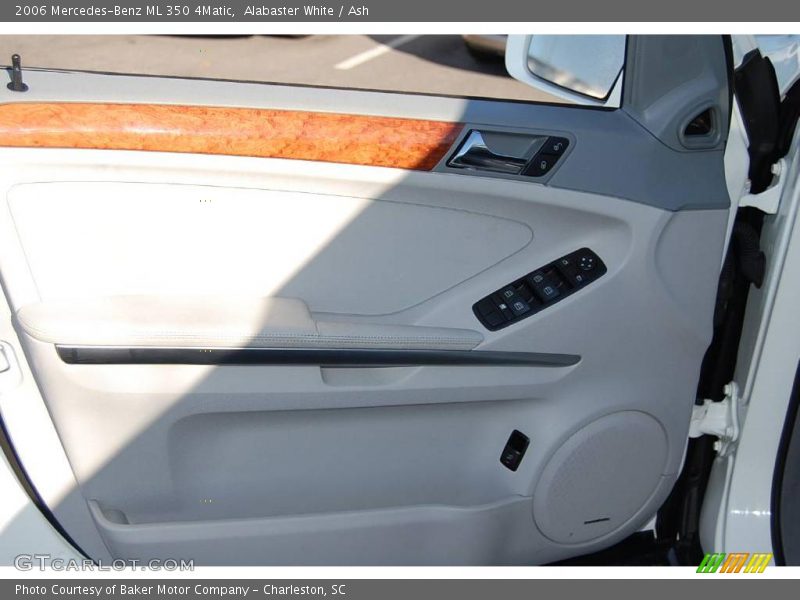 Alabaster White / Ash 2006 Mercedes-Benz ML 350 4Matic