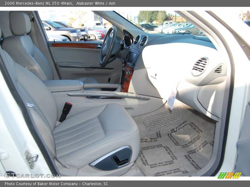 Alabaster White / Ash 2006 Mercedes-Benz ML 350 4Matic
