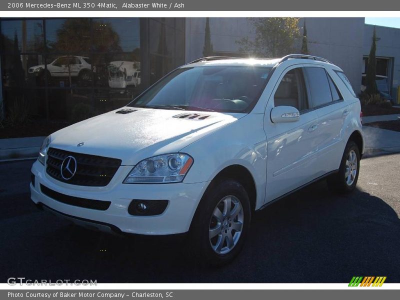 Alabaster White / Ash 2006 Mercedes-Benz ML 350 4Matic