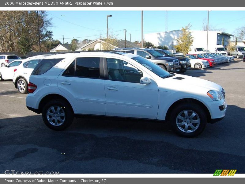 Alabaster White / Ash 2006 Mercedes-Benz ML 350 4Matic