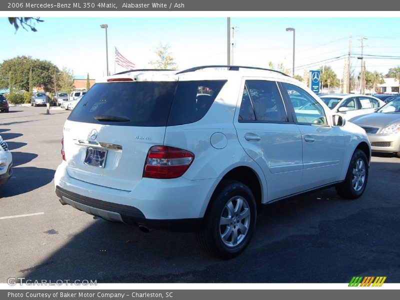 Alabaster White / Ash 2006 Mercedes-Benz ML 350 4Matic