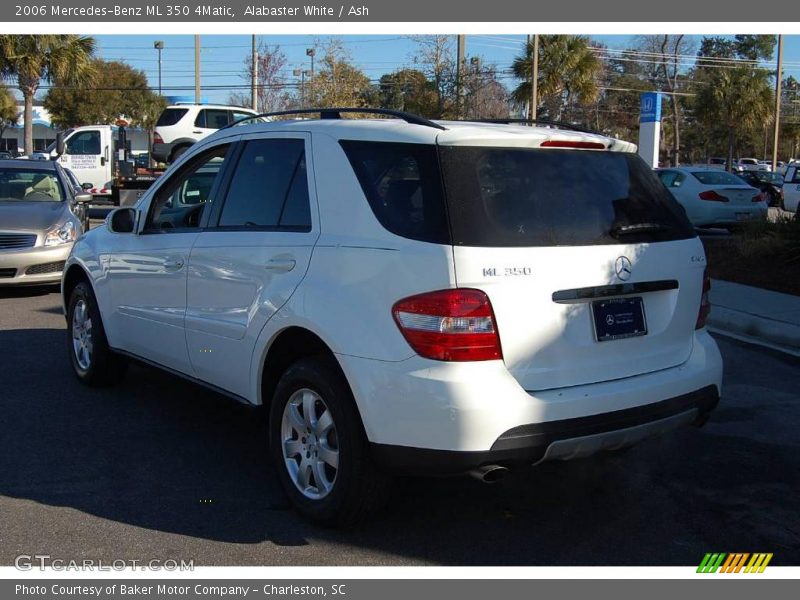 Alabaster White / Ash 2006 Mercedes-Benz ML 350 4Matic