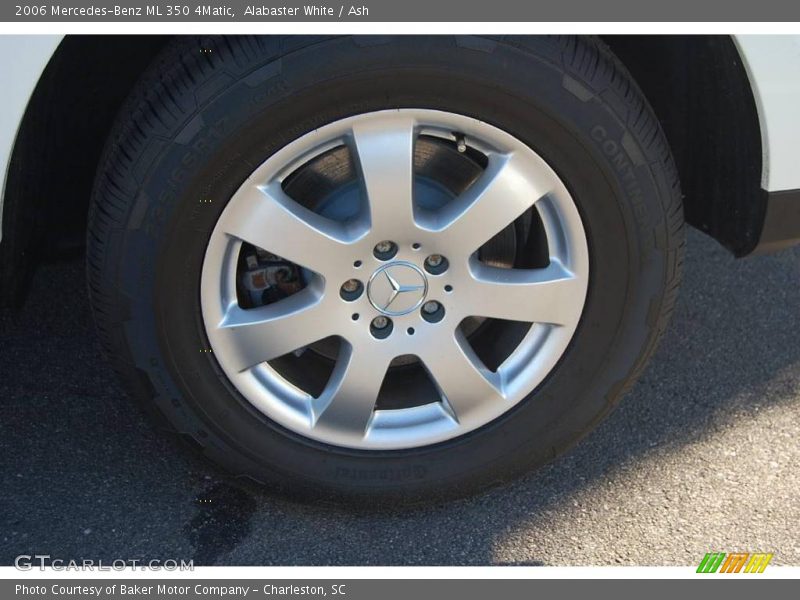 Alabaster White / Ash 2006 Mercedes-Benz ML 350 4Matic