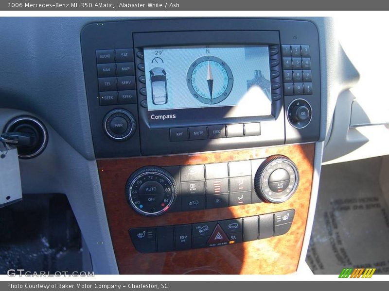 Alabaster White / Ash 2006 Mercedes-Benz ML 350 4Matic