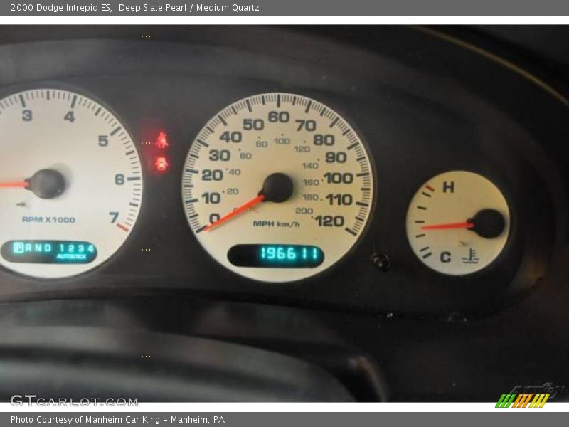 Deep Slate Pearl / Medium Quartz 2000 Dodge Intrepid ES