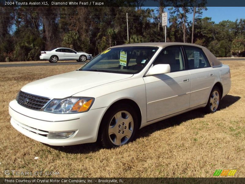 Diamond White Pearl / Taupe 2004 Toyota Avalon XLS