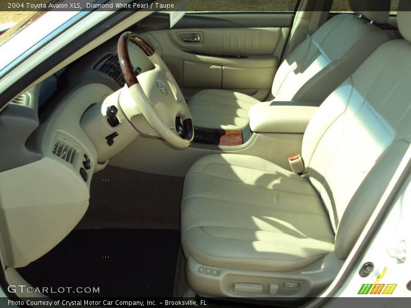 Diamond White Pearl / Taupe 2004 Toyota Avalon XLS