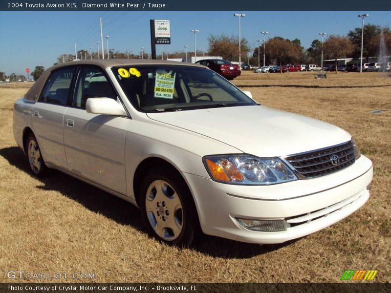 Diamond White Pearl / Taupe 2004 Toyota Avalon XLS