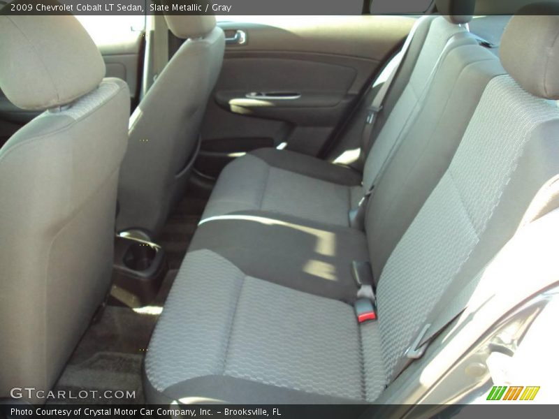 Slate Metallic / Gray 2009 Chevrolet Cobalt LT Sedan