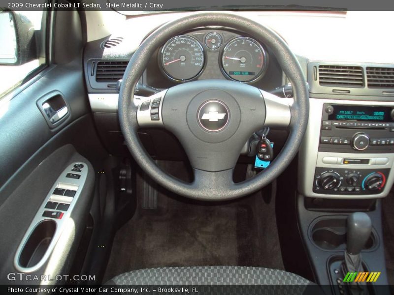 Slate Metallic / Gray 2009 Chevrolet Cobalt LT Sedan