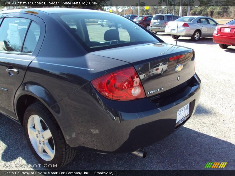 Slate Metallic / Gray 2009 Chevrolet Cobalt LT Sedan