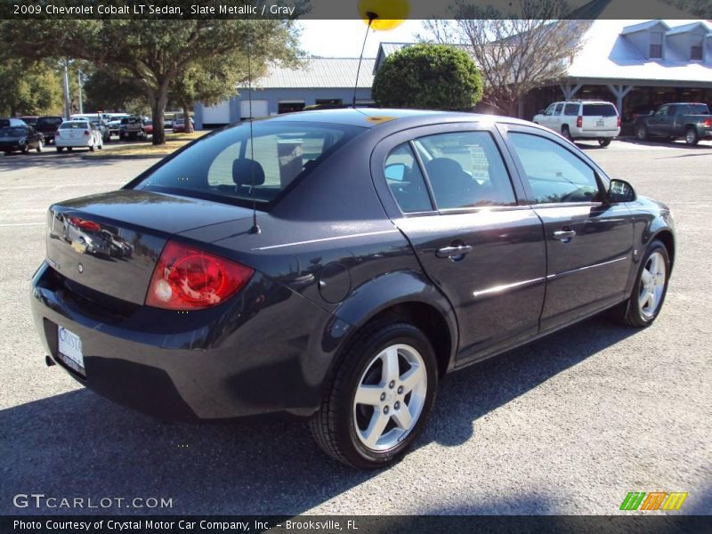 Slate Metallic / Gray 2009 Chevrolet Cobalt LT Sedan