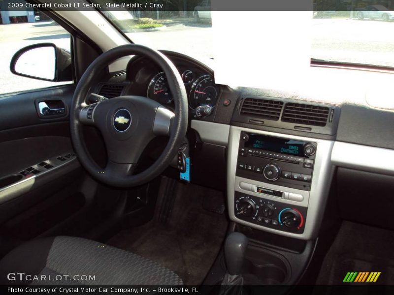 Slate Metallic / Gray 2009 Chevrolet Cobalt LT Sedan